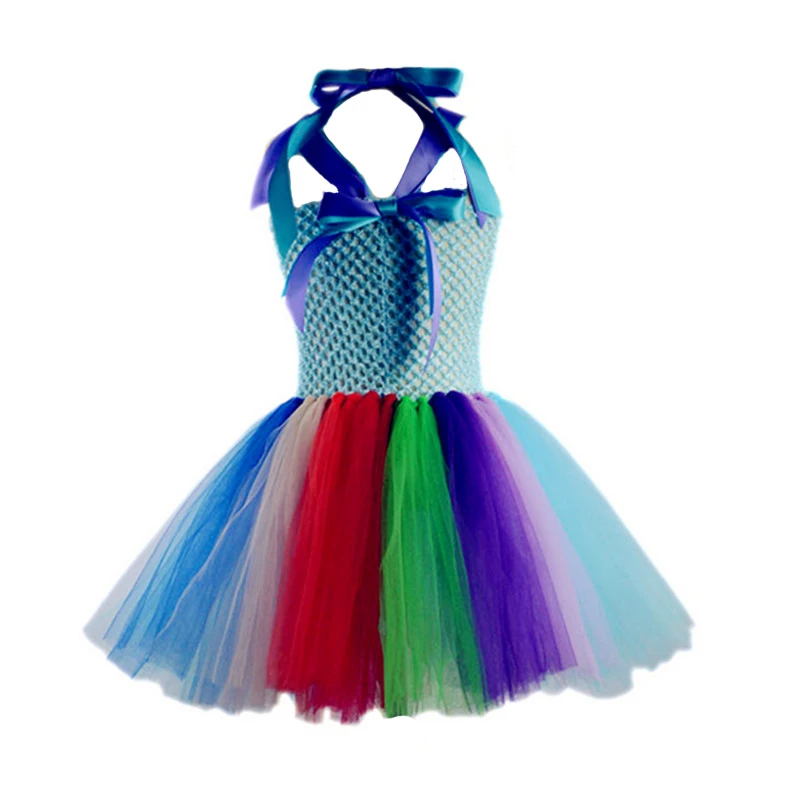 Платье для девочек «Мой маленький пони»; вечерние платья принцессы с героями мультфильмов; карнавальный костюм на Хэллоуин; детская одежда; комплект из 3 предметов