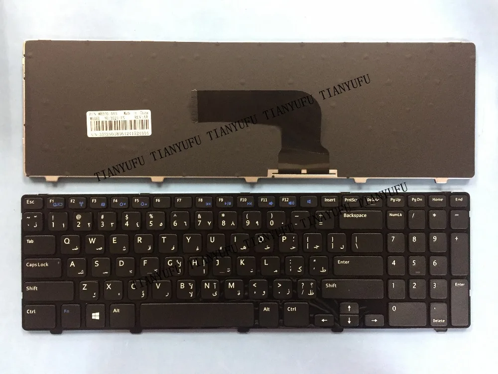 ARABIC NEW 3521 KEYBOARD For DELL 15V 15R 5521 M531R 2521 3537 5528 3328 5421 AR BLACK Laptop keyboard | Компьютеры и офис
