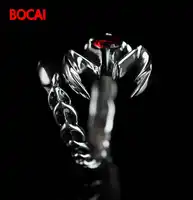 925 sterling silver jewelry silver scorpion men opening ring Scorpio 025321w