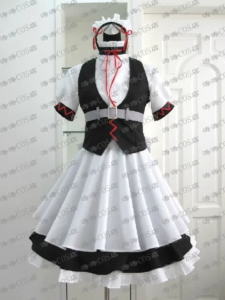 Steins Gate Faris Nyannyan maid Cosplay Costume F008