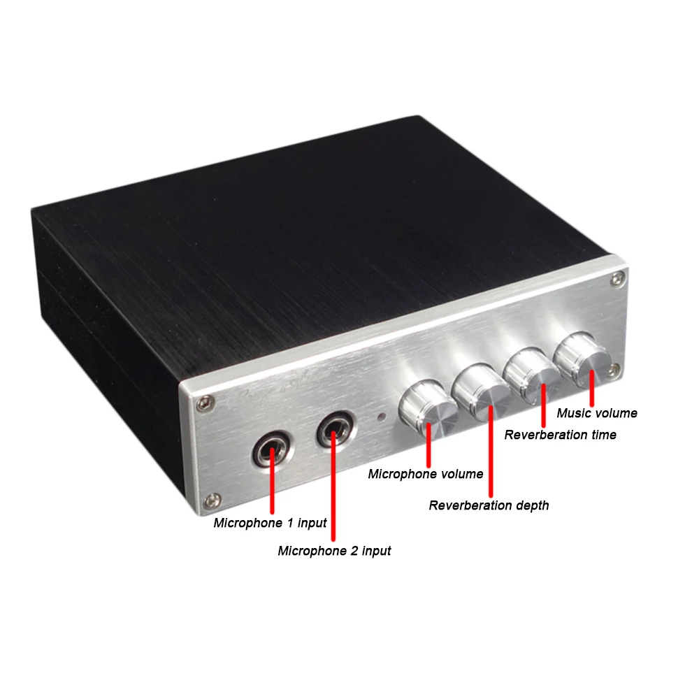 AIYIMA 100 Вт * 2 TPA3116 HIFI высокомощный чистый цифровой аудио усилитель 0 Channe PT2399 караоке