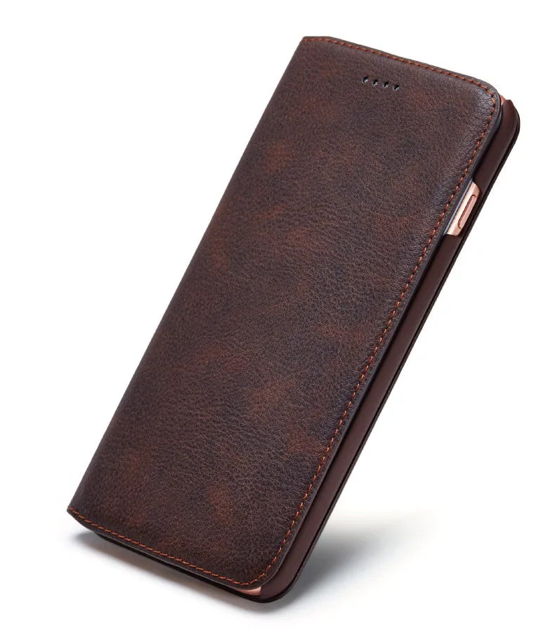 bilder für Klassische echtes pu leder case für apple iphone 6 6 s plus 7 7 plus case mit einbauschlitz magnet abdeckung für iphone 6 6 s 7 plus bilder für Klassische echtes pu leder case für apple iphone 6 6 s plus 7 7 plus case mit einbauschlitz magnet abdeckung für iphone 6 6 s 7 plus