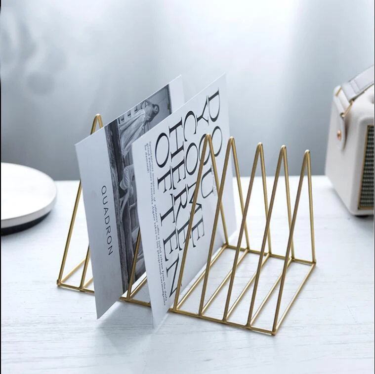 عالية الجودة الحديد كتاب رف المنزل اكسسوارات الديكور ملف تخزين الرف المنزل مكتب مجلة ملف ديكور تخزين أصحاب 041367