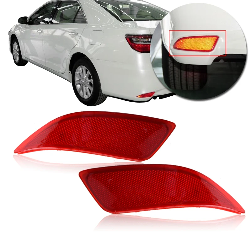 

CAPQX For CAMRY 2015 2016 Brake light Reflector light Rear Bumper Signal Reflector warning fog light lamp 81920-06030