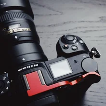 High Quality Metal Thumb Rest Thumb Grip Thumb UP Aluminum Hot Shoe Cover For Nikon Z7 Z6  Series Hot Shoe Protection