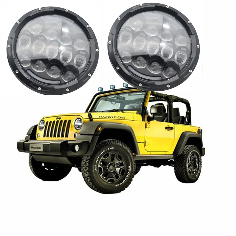 Jeep Wrangler JK led Headlight