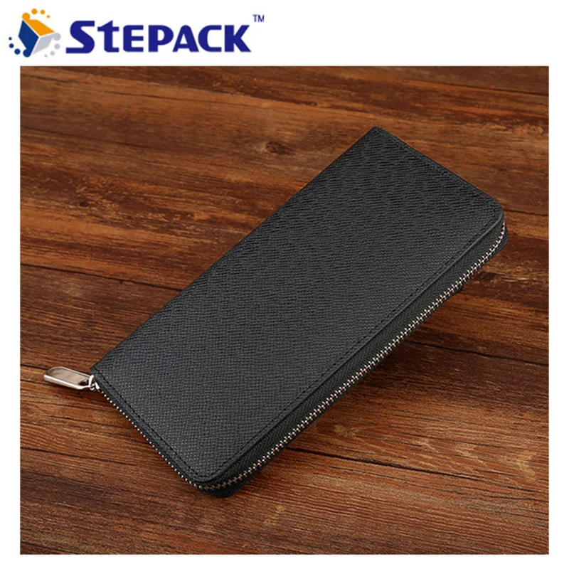 

New Brand Arrival Mutil-Card Holders Soft Lip Wallet Leather Men Handbag Fashion Big capacity Billfold Business High Quality