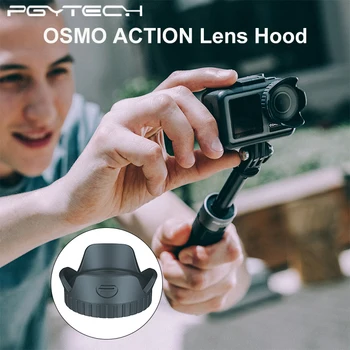 

PGYTECH OSMO ACTION Camera Lens Sun Hood Lens Cap Sunshade Cover Protector for DJI OSMO ACTION Accessories