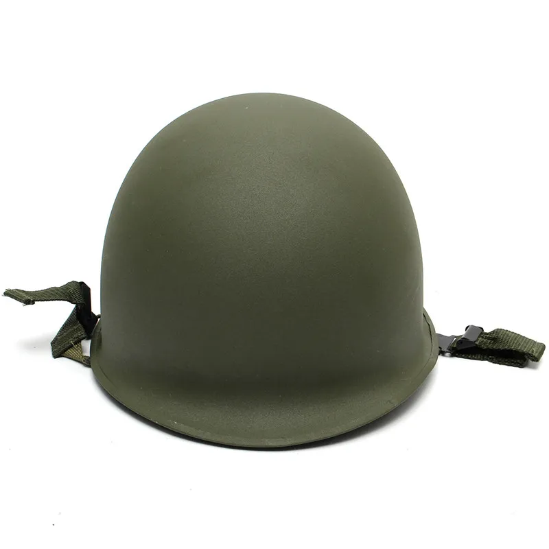 Универсальный портативный военный стальной M1 шлем Тактический Защитный армейский снаряжение поле зеленый шлем Спорт на открытом воздухе охотничьи шлемы