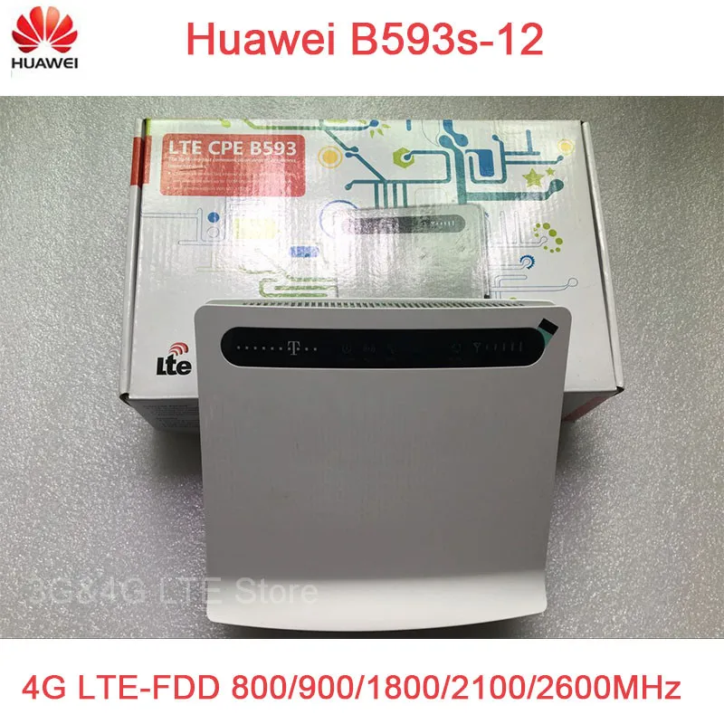Беспроводной маршрутизатор Huawei B593s-12 b593 3g 4g lte беспроводной роутер cpe mifi dongle Wi-Fi