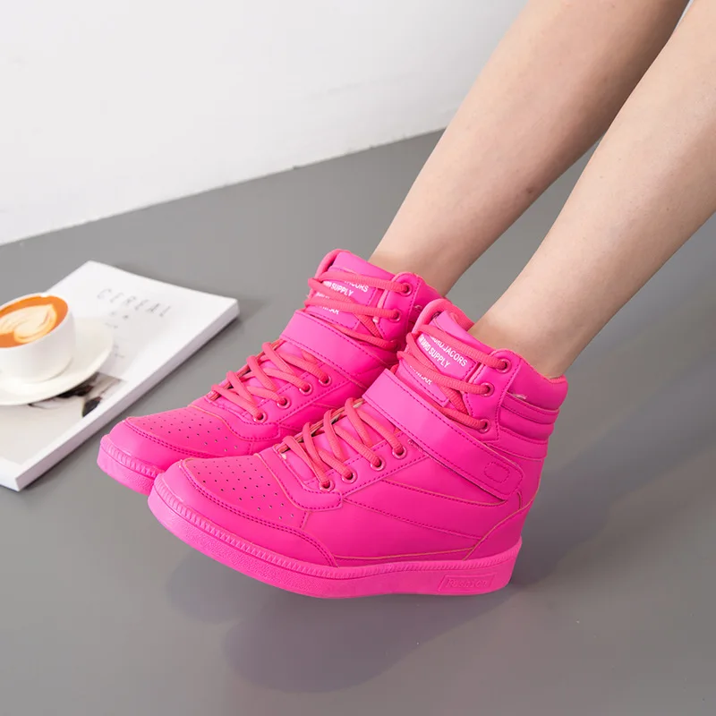 

QUANZIXUAN 2018 New Women Boots Winter Fur Keep Warm Ankle Boot Women Snow Boots Platform Increase Within Sneakers Woman Shoes
