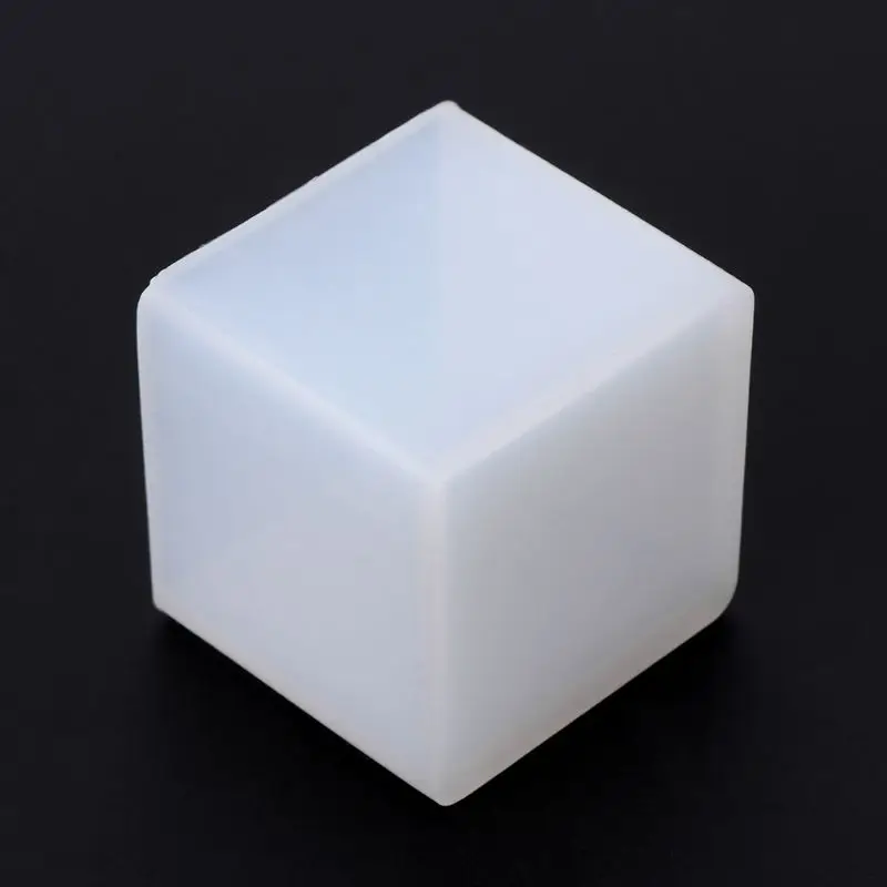 Силиконовая форма 3D куб DIY Украшение стола Изготовление ювелирных изделий кулон Инструменты подарки ручной работы ремесла формы для эпоксидной смолы 40 мм