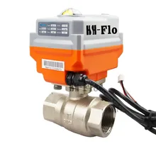 HSH-Flo 2 способ " DN25 быстрое действие 1Sec. Обнаружение открывания/закрытый латунь моторизованный Электрический Управление пропорциональной Объединенной клапан