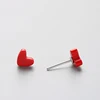 INZATT – boucles d'oreilles en forme de cœur en argent Sterling 925 pour femmes, accessoires de mode, bijoux ► Photo 2/3