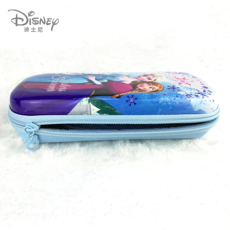 Frozen princess elsa anna cartoon case pencil stationery box cartoon pencil bag girl Large-capacity children's pencil bag