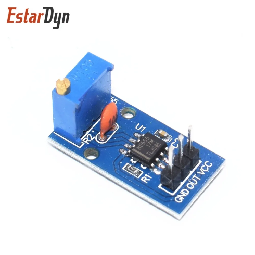1PCS NE555 adjustable frequency Pulse generator module Signal