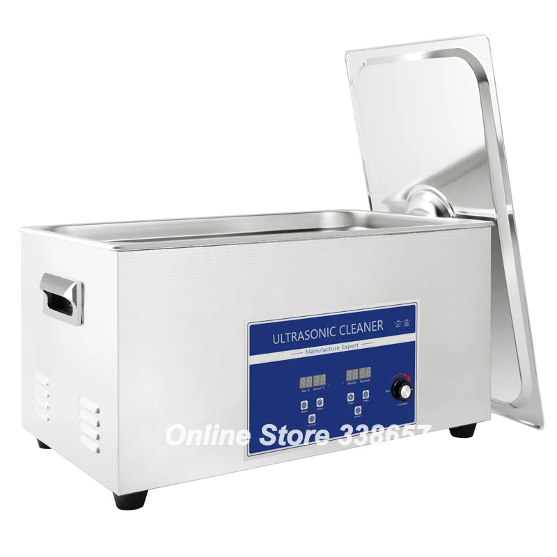 22L ultrasonic bath cleaner teeth ring eyeglass jewelry sonic washing