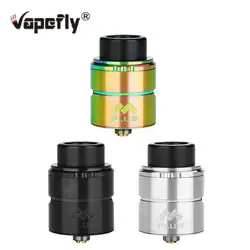 Оригинальный vapefly сетки плюс RDA танк электронной сигареты ввиду Вдыхание пара распылителя 25 мм postless двойной зажим палубе и BF squonk pin