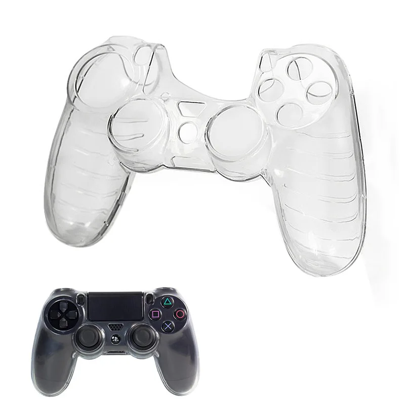 

PS4 Clear Replacement Protective Case Skin Guard Cover Crystal Housing Shell For PlayStation4 DualShock 4 Wireless Controller