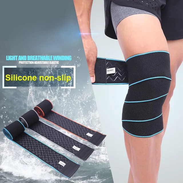 Aliexpress.com : Buy AOLIKES 1PCS 150cm*8cm Weightlifting Knee Support ...