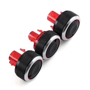 

For Peugeot 307 2005-2012 C-TRIOMPHE AC knob Aluminum alloy air conditioning knob interior decorationg products accessory