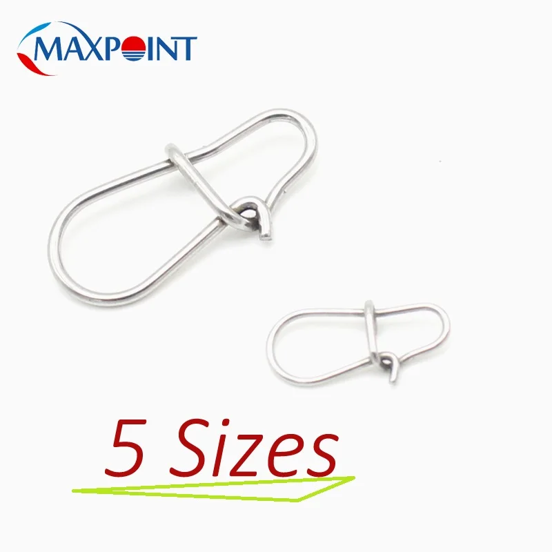 

Fishing Snaps at SS Quality Fast Lock Snap Pro Fishing Accessories Hard Bait and Worm Hooks Snap Fishing Tackle