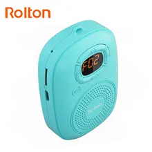 Rolton E200 Мини Bluetooth Динамик Портативный Беспроводная резонирующая коробка Колонка MP3 музыкальный плеер для компьютера с TF картой, 500 мА/ч, Батарея