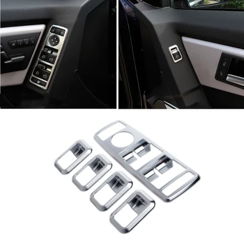 

New 1 Set Vehicle Car Chrome Window Switch Cover Trim Decor Protector For Mercedes Benz C GLK Class W176 W246 W204
