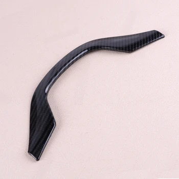 

CITALL Carbon Fiber Style Interior Steering Wheel Decorative Frame Cover Trim Sticker Moulding Fit For Honda Accord 2018 2019