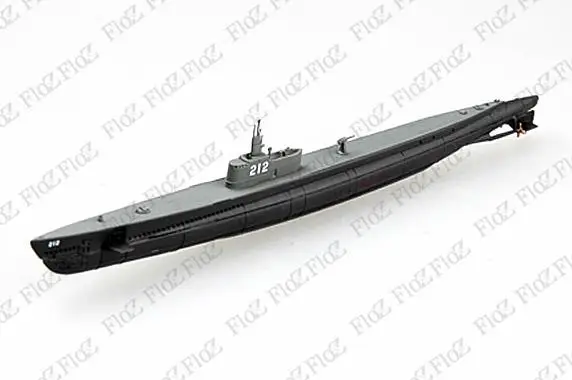 Вторую мировую войну ВМС США SS-212 GATO подводная лодка 1941 U-Boat 1/700 готовой easy Model корабль