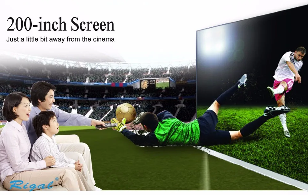 Rigal RD-806 Led Projector (11)