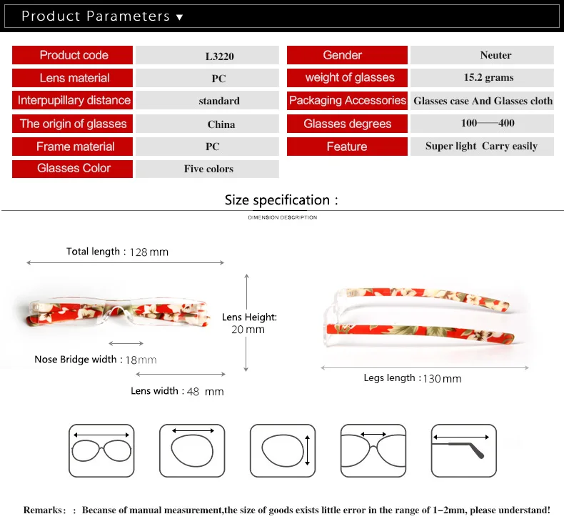 LianSan, винтажные, без оправы, легкие, портативные, очки для чтения, для женщин и мужчин, Роскошные, брендовые, дизайнерские, Пресбиопия, дальнозоркость, мода L3220