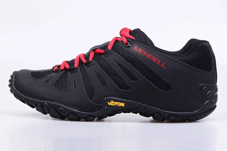 Merrell 2017 Men's Mesh Breathable All Black Outdoor Hiking Shoes For