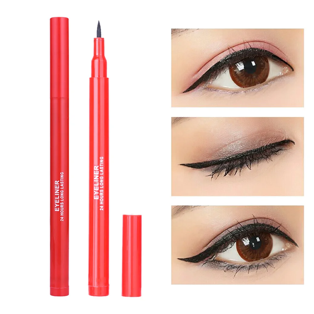 1 Pcs Eyeliner Liquid Pen Quick Fast Dry Waterproof Long Lasting Eyes