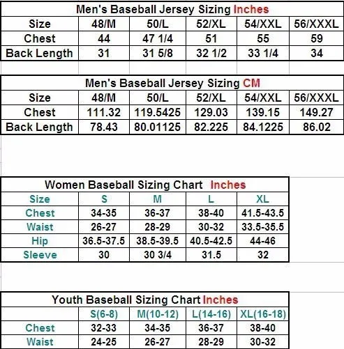 MLB size