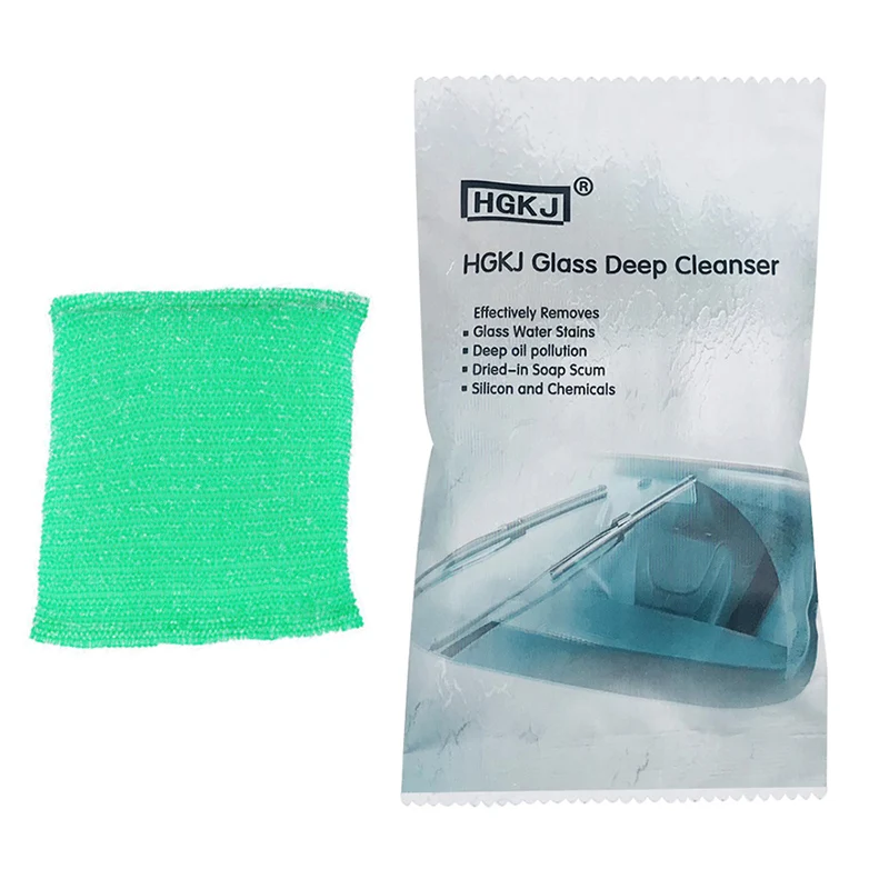 

Car Accessories Glass Deep Cleaner Car Glass Cleaning Sponge Remove Oil Film Window Wildshield Cleaning Tool TSLM1
