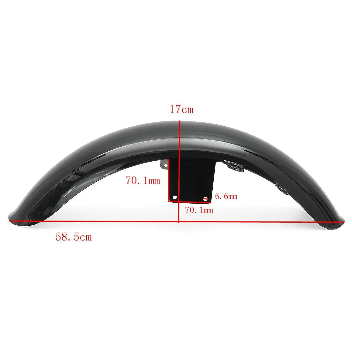 Задняя крышка переднего крыла для Honda Shadow VT600 VLX 600 черная из АБС пластика|fairings for