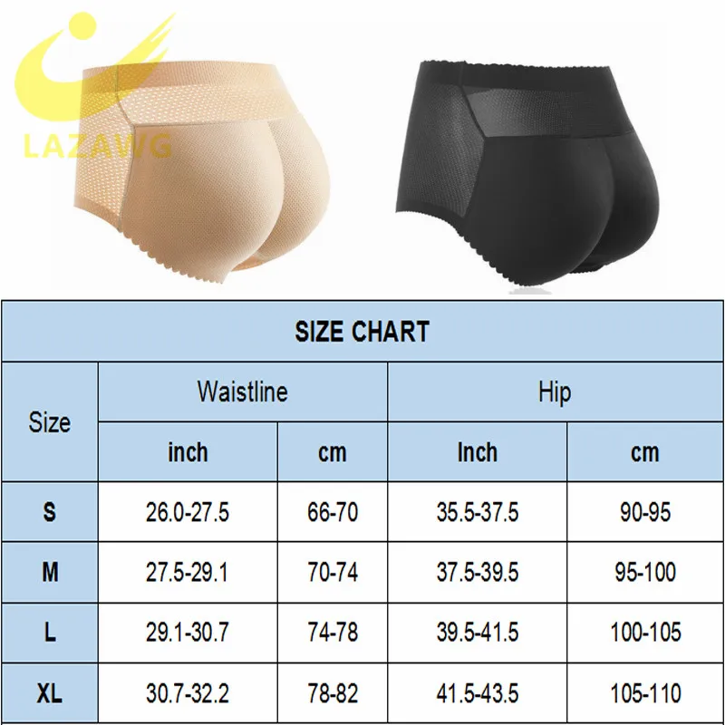 LAZAWG женское сексуальное белье для подъема ягодиц Трусы-шорты с подушечкой для увеличения бедер дышащее нижнее белье для похудения пуш-ап большая задница
