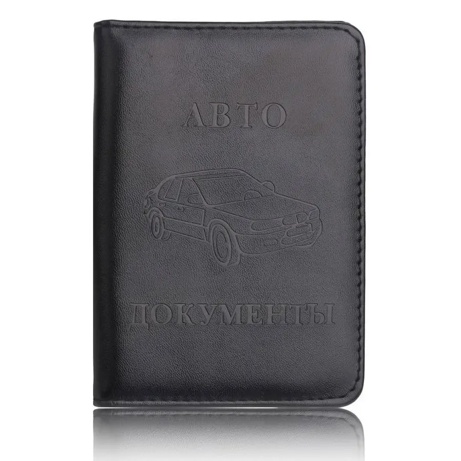 

TRASSORY Multifunctional Men Women Leather Driving Licence ID Credit Card Holder Driver Licence Document Cover Protector