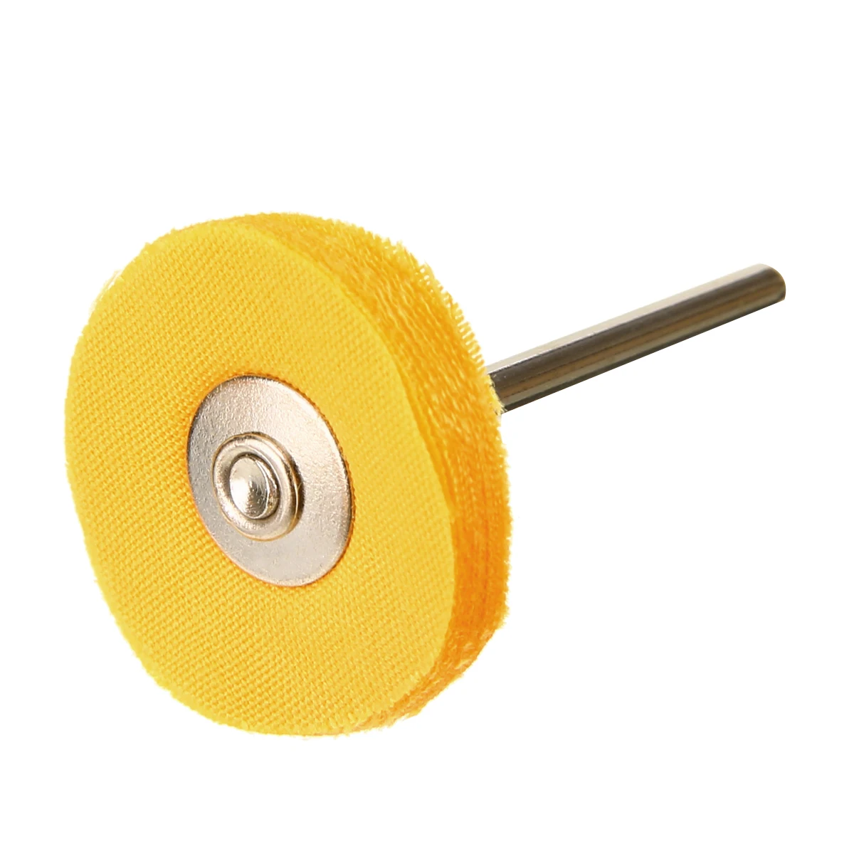 10Pcs 25mm Round Polishing Wheel 3mm Shank Buffing Cloth Wheel Brush Rotary Pad For Polishing Tool
