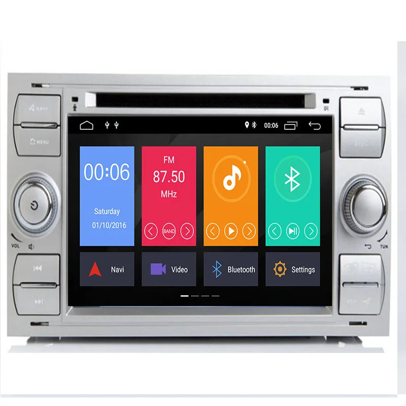 

2019 Car Multimedia Player GPS Android 9.0 8 core 2Din For Ford/Mondeo/Focus/Transit/C-MAX Car Radio Bluetooth DVR Autoradio DSP