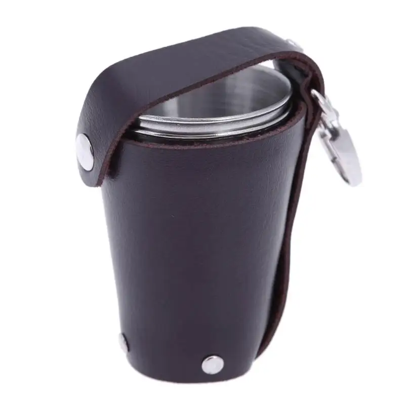 4 шт./компл. из нержавеющей стали бокал для вина путешествия открытый набор