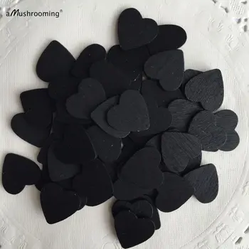 

Wholesale Card Embellishment 1000 pieces Colored Mini Wooden Hearts 18mm Perfect For Weddings Craft Supplies