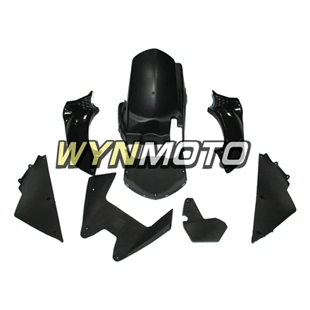 Мотоцикл Обтекатели Щепка Черный для Kawasaki ZX 14R ZZ R1400 2006 2007 2008 2009 2011 2010 ABS пластик инъекций капоты