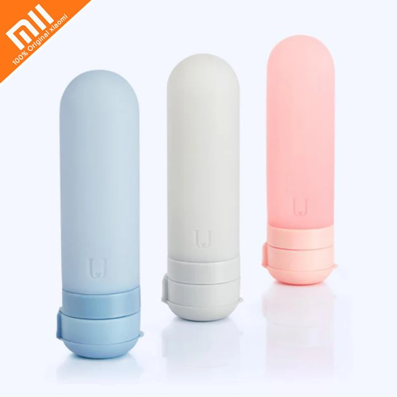 Оригинальный Xiaomi mijia 3 шт./компл. 50 мл портативные Силиконовые Бутылочки для