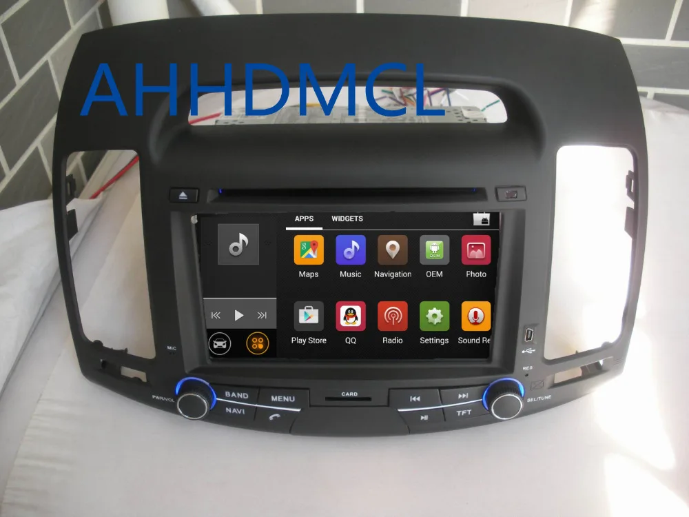 Excellent Car Multimedia Player Stereo Radio Audio DVD Android 9.0 GPS Navigation 2G RAM For Hyundai Elantra 2007 2008 2009 2010 2011 3