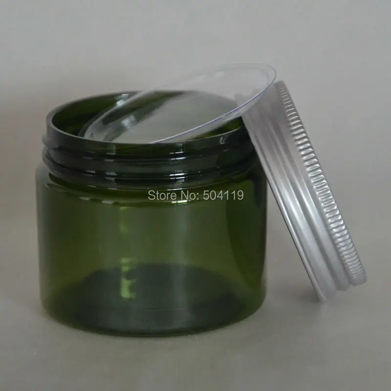 50ml PET jar,cream jar,Cosmetic Jar,Cosmetic Packaging,aluminium capin