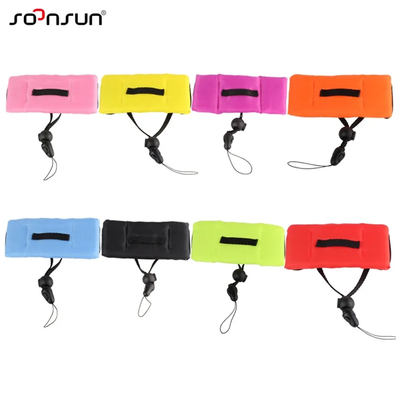 

SOONSUN Waterproof Diving Floating Foam Wrist Hand Strap Armband For GoPro Hero 7 6 5 4 3 2018 for SJCAM for Xiaomi Yi Accessory