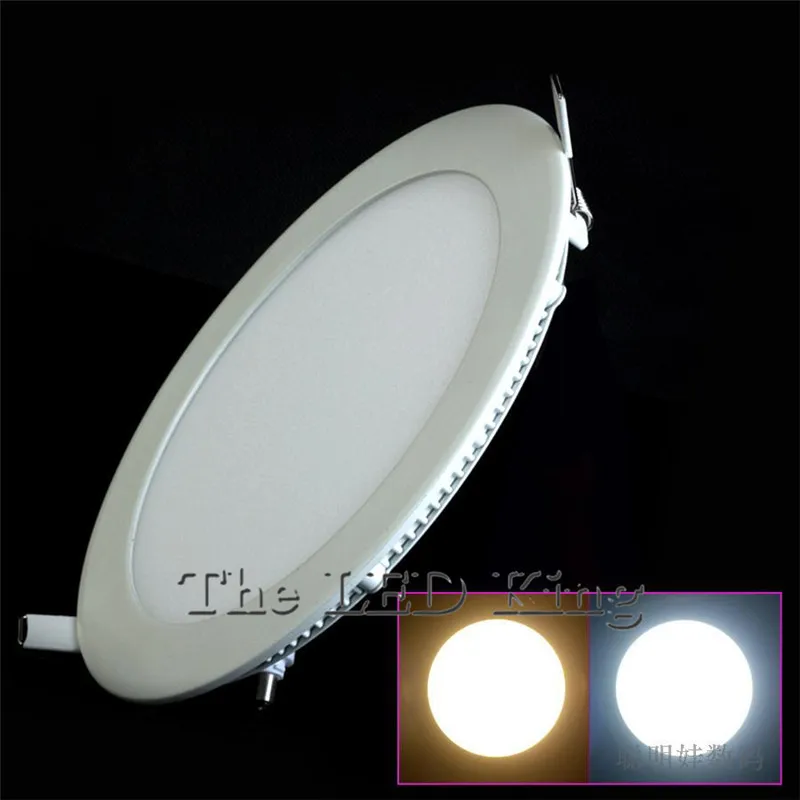 

Dimmable Led Panel Downlight Ultra Thin 3w 4w 6w 9w 12w 15w 18w Round Ceiling Recessed Spot Light AC85-265V Painel lamp CE UL