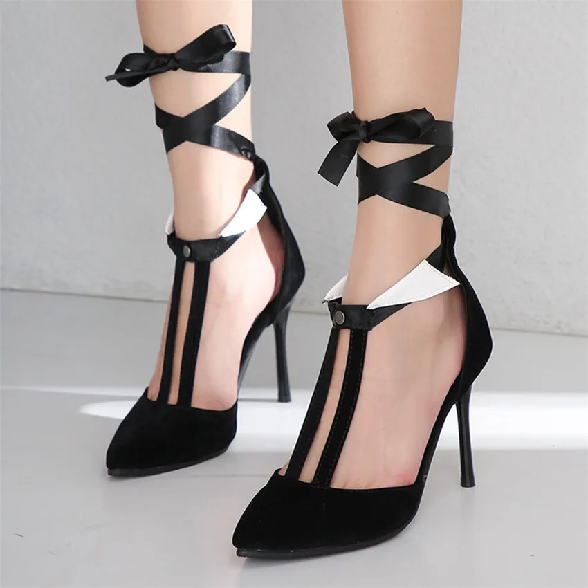 Women High Heels D'Orsay Pumps Ladies High Heel Shoes Stiletto Woman Party Wedding Shoes Kitten Heels Plus Size 32 - 40 41 42 43